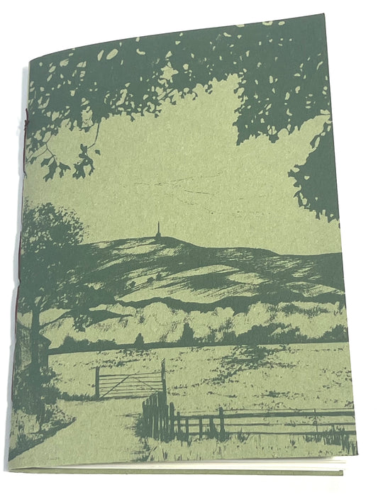Julia Ogden screen printed notebook