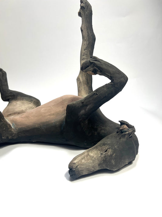 Greyhound sculpture