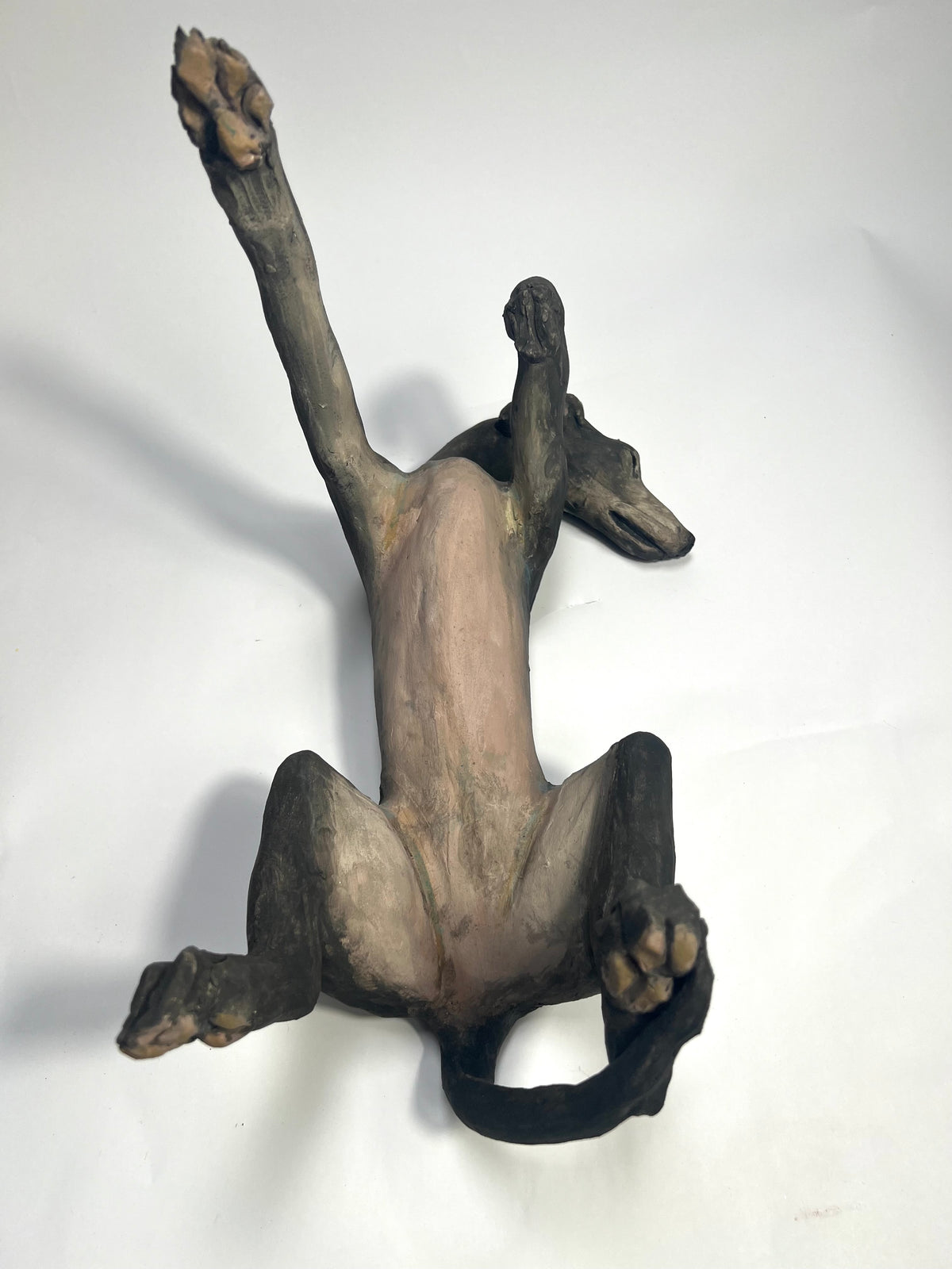 Greyhound sculpture