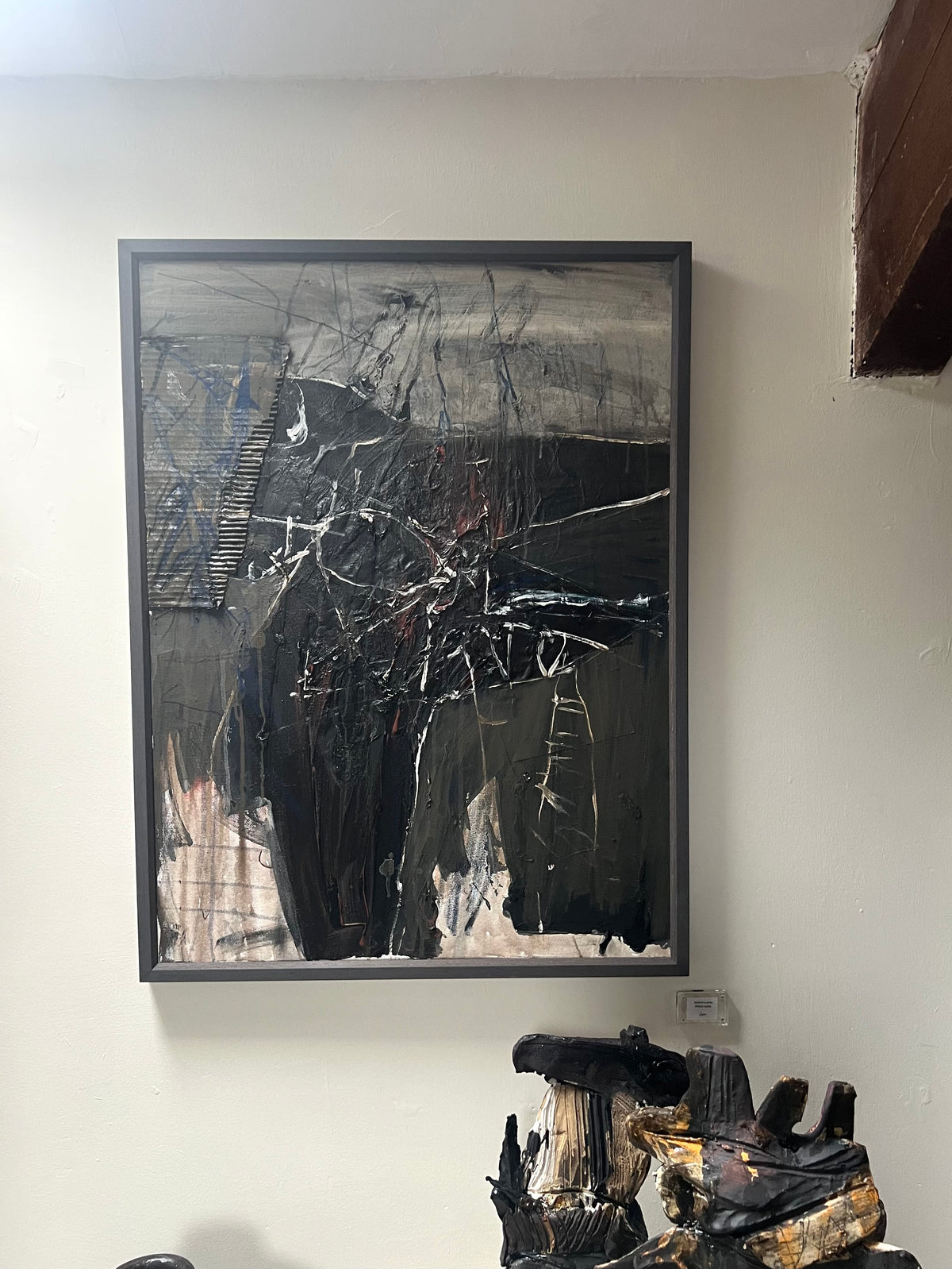 Mixed media painting by Andrew Lawes