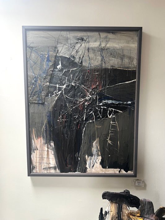 Mixed media painting by Andrew Lawes