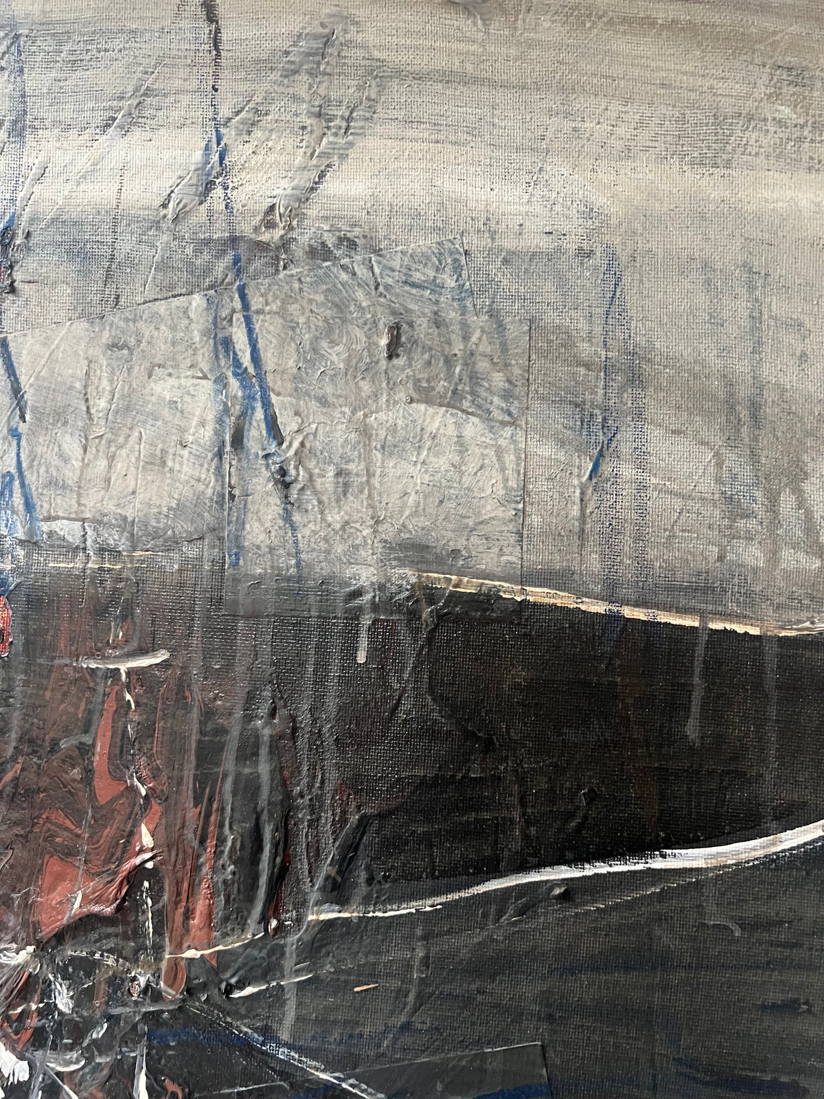 Mixed media painting by Andrew Lawes
