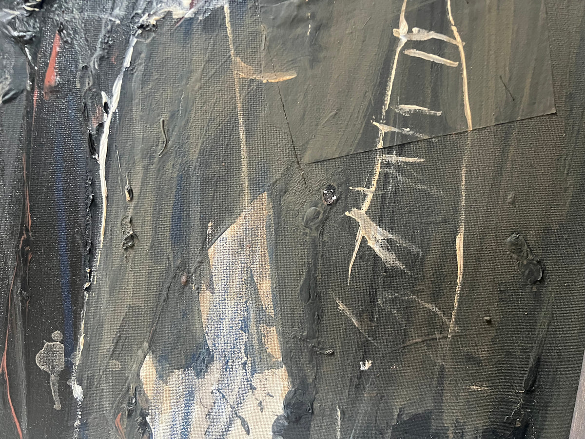 Mixed media painting by Andrew Lawes