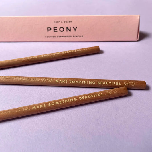 Imogen Owen scented pencils peony