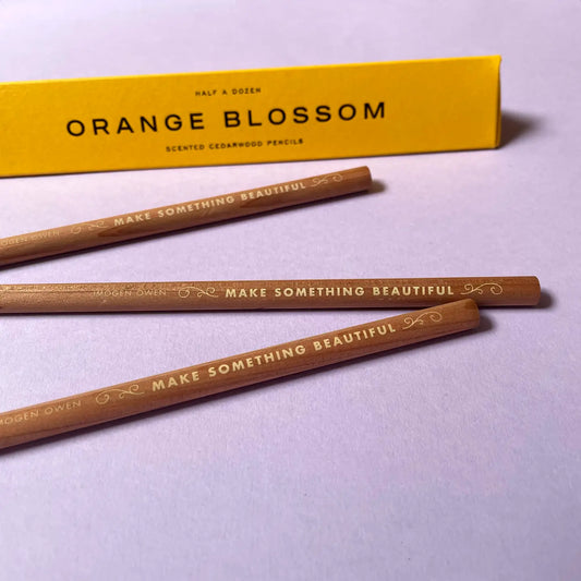 Imogen Owen scented pencils orange blossom