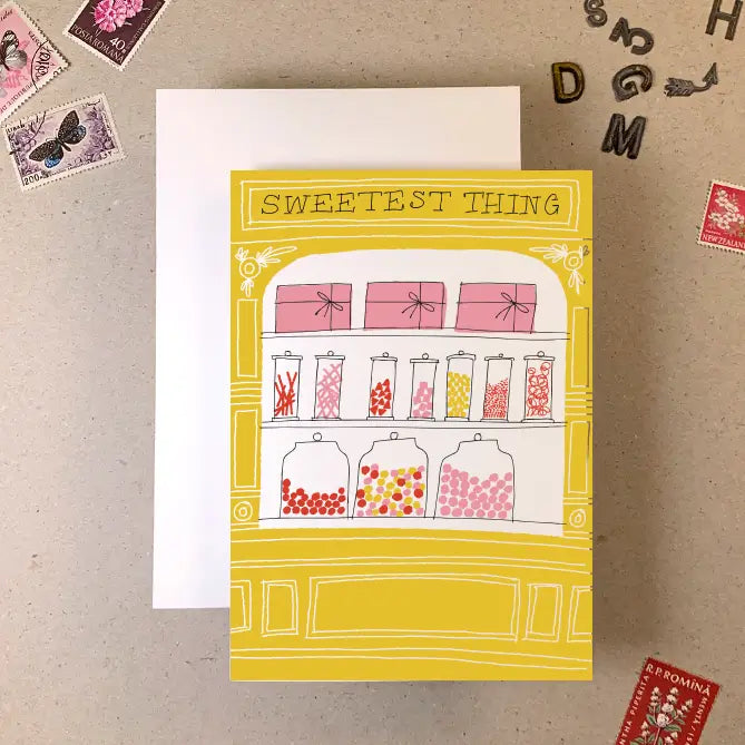 Imogen Owen letterpress greetings card