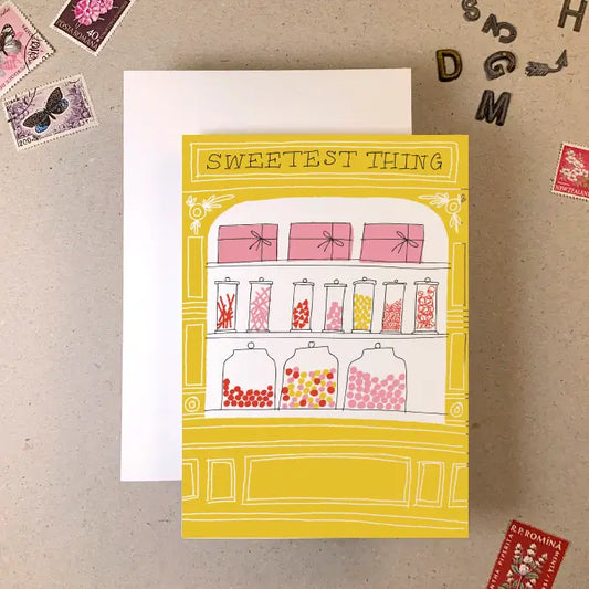 Imogen Owen letterpress greetings card